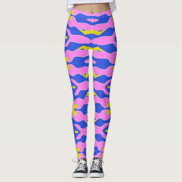Legging Legenda "Ratti_Creative_Arts" de multicor do ajust