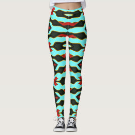 Legging Legenda "Ratti_Creative_Arts" de multicor do ajust