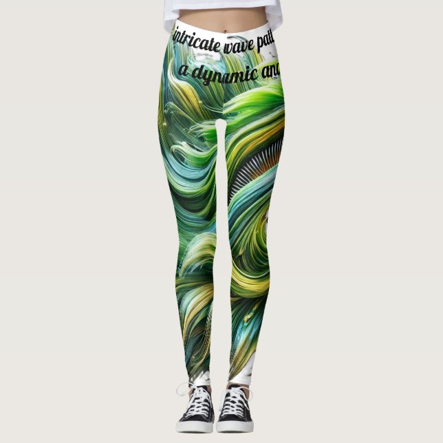Legging Legenda tipo onda (Frente)