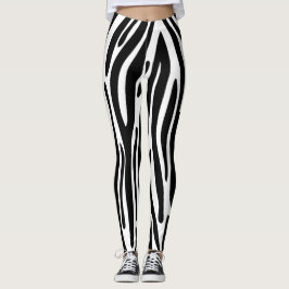 Legging Legenda Zebra, Legagem Animal para Mulheres