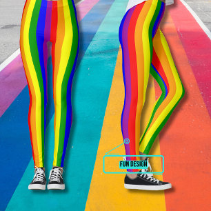 Legging Legendas de Celebração do Orgulho