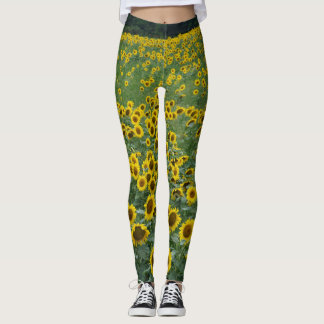 Legging legendas de girassol
