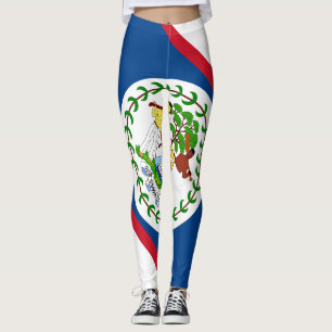 Legging Legendas de sinalizador de Belize