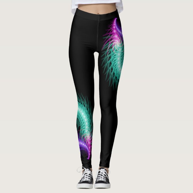Legging Legendas do Catipillar brilhantes (Frente)
