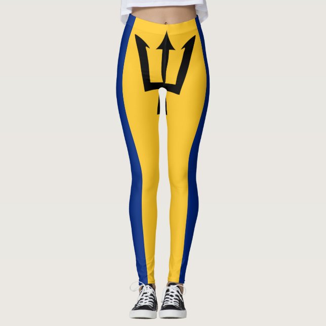 Legging Legendas dos sinalizadores de Barbados (Frente)
