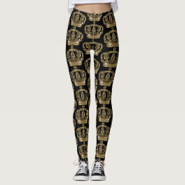 Legging Legendas Douradas Faux