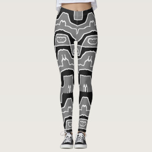 Legging Legg "Ratti_Creative_Arts" de multicor de tendênci