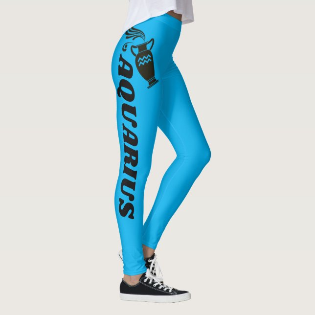LEGGING LEGGENS AQUÁRIAS GRÁFICAS ZODIÁTICAS (Direita)