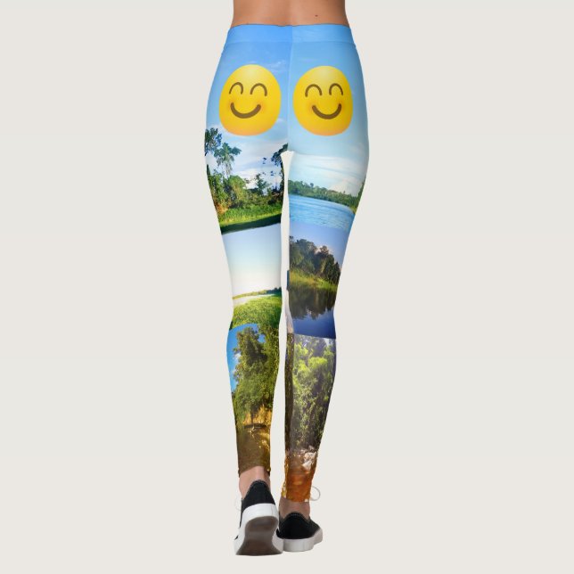 Legging Leggens CG Luminosas Selvagens (Verso)