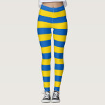 Legging Leggens com pavilhão da Ucrânia<br><div class="desc">Entra no orgulho ucraniano com as nossas leggings com a bandeira da Ucrânia! Estas leggings mostram orgulhosamente o desenho icônico da bandeira da Ucrânia, com duas faixas horizontais de azul e amarelo. Perfeito por mostrar seu amor pela Ucrânia durante exercícios, excursões ocasionais ou relaxando em casa. Nossas pernas são feitas...</div>