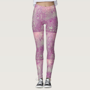 Legging Leggens cor-de-rosa