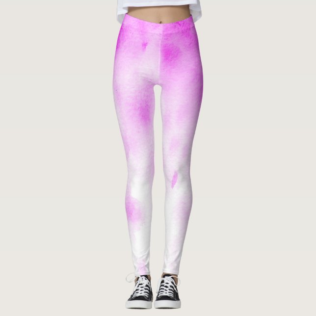 Legging Leggens de aquarela (Frente)