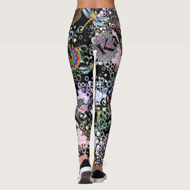 Legging Leggens de Milkshake Pretos (Verso)
