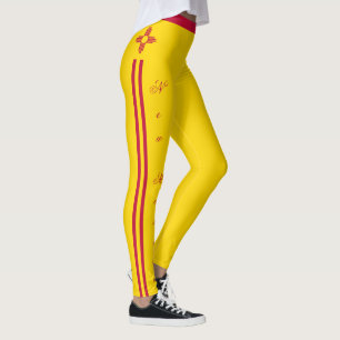 Legging Leggens de moda do Novo México, Bandeira do Novo M