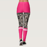 Legging Leggens de pesca, cor-de-rosa, pretas e engraçadas<br><div class="desc">Cores Personalizadas Leggings Românticas Personalizadas com Rosas Pretos Escuros Lace Fishnet, Curto e Sobre As Meias Estirpadas do Joelho - Escolha / adicione sua faixa / meias / curta / fundo e cores do elemento favorito. Você também pode adicionar seu texto / nome. Redimensionar e mover ou remover / adicionar...</div>