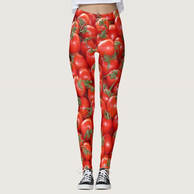 Legging Leggens de tomate de Vinha vermelha (Frente)