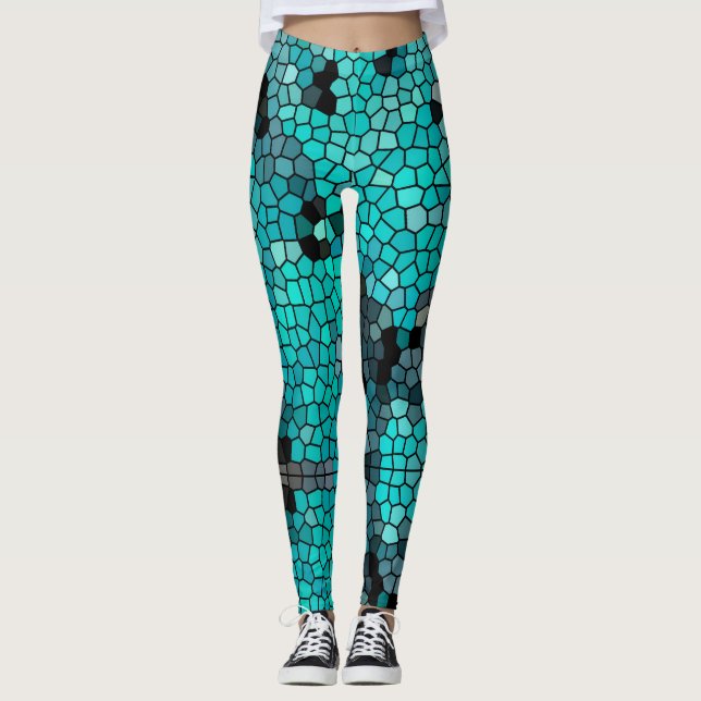 Legging Leggens de vidro manchadas (Frente)