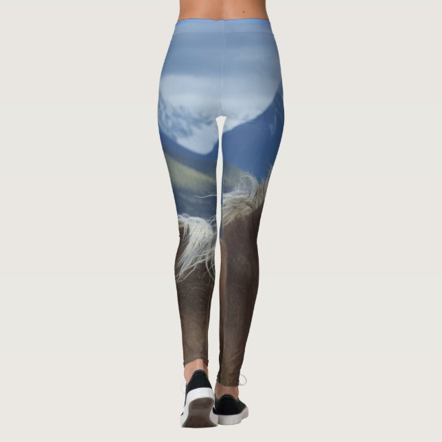 Legging Leggens e montanhas (Verso)