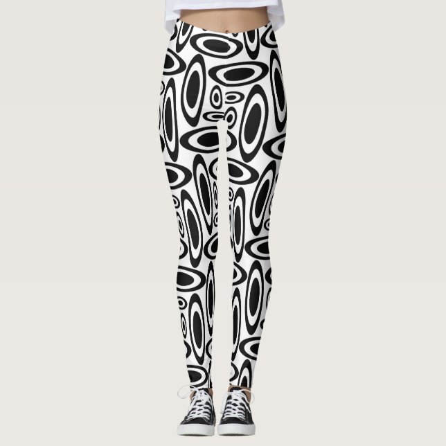 Legging leggens elípticas geométricas (Frente)