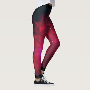 Legging Leggens flamejantes da nebulosa
