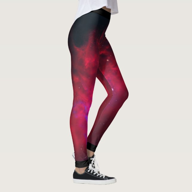Legging Leggens flamejantes da nebulosa (Direita)