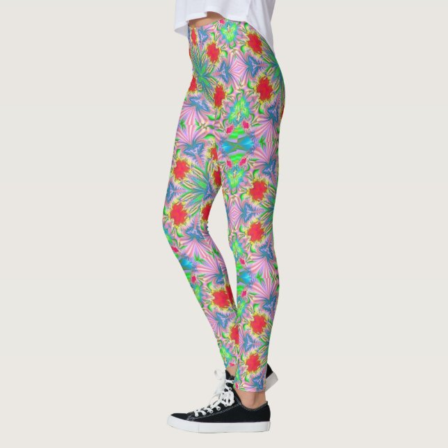 Legging Leggens Fractais 2 (Esquerda)
