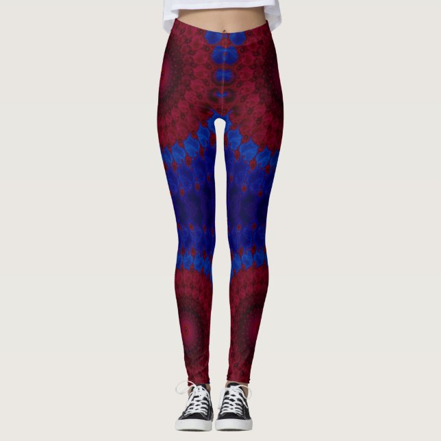 Legging Leggens ~ red blue ~ Original (Frente)