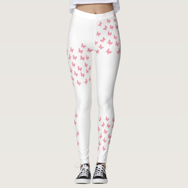 Legging Leggens Rosa (Frente)