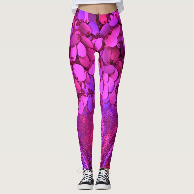 Legging Leggens Rosa (Frente)