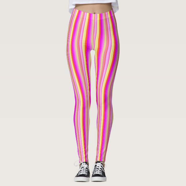Legging Leggens - Sunset Rosa (Frente)