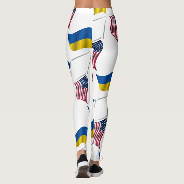 LEGGING LEGGENS UCRÂNICAS DOS EUA (Verso)