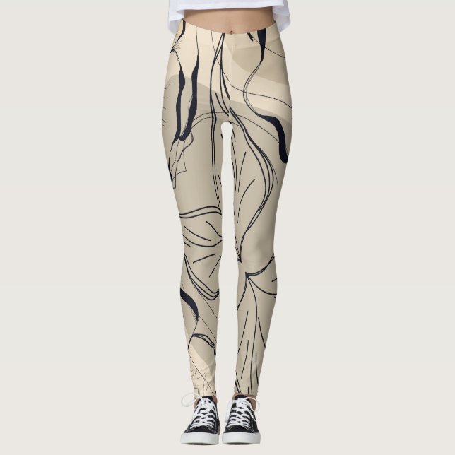 Legging Legggs de Compressão de Qualidade Premium para Mul (Frente)