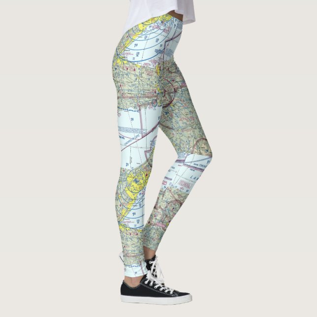 Legging Leggings, com gráfico setorial (Direita)