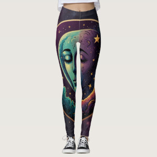 Legging "Leggings da Lua Celestial