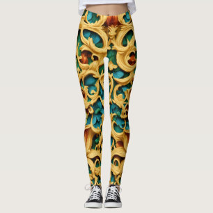 Legging "Leggings de estiramento de conforto: abraçar esti