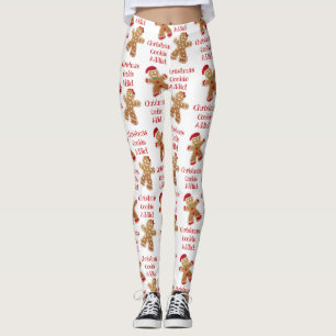Legging ~Leggings DO VICIADO DO BISCOITO DO NATAL
