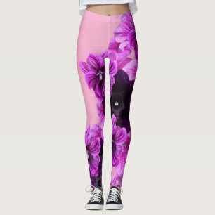 Legging Leggings-Elegantes e ativadores de Na moda