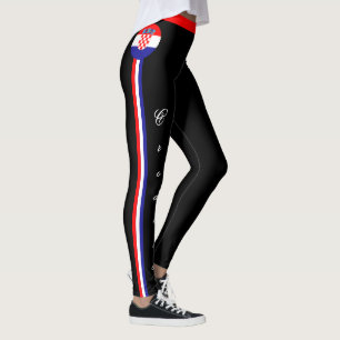 Legging Leggings/esportes de moda da Croácia e da Croáci