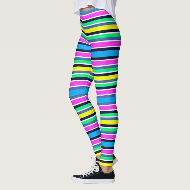 Legging Leggings/faixas de cores múltiplas (Esquerda)