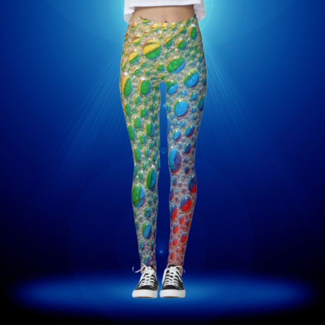 Legging "Leggings Gotas de Orvalho Frescas" (Criador carregado)