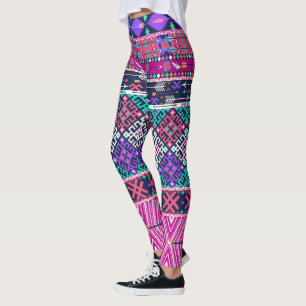 Legging Leggings/Padrão Nativo Americano