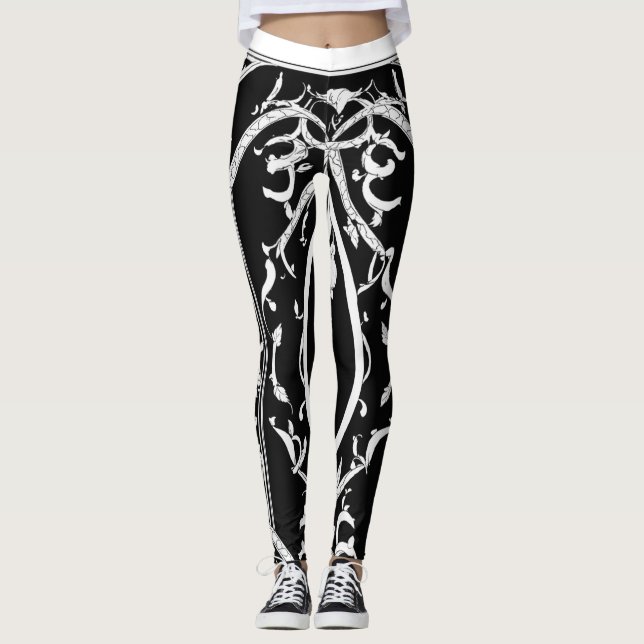 Legging Leggings: Rastreio de pânico (Frente)