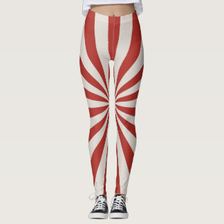 Legging Leggingscelebra a cor vermelha, um símbolo de forç
