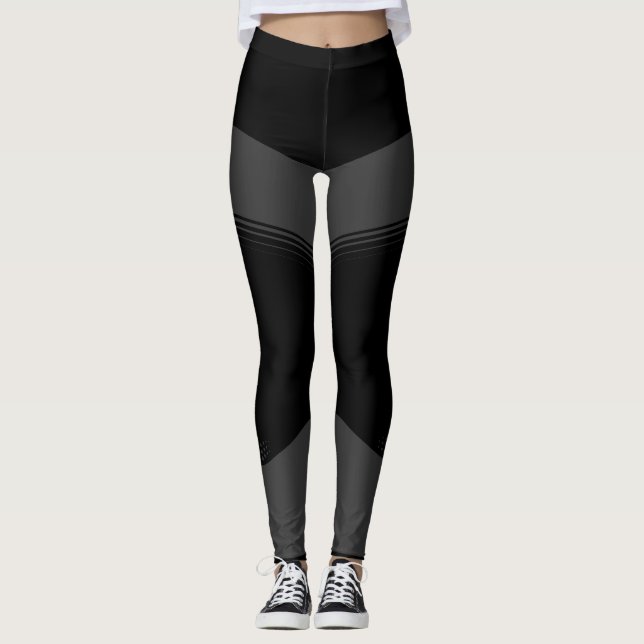 Legging Leggins aptos da ioga (Frente)