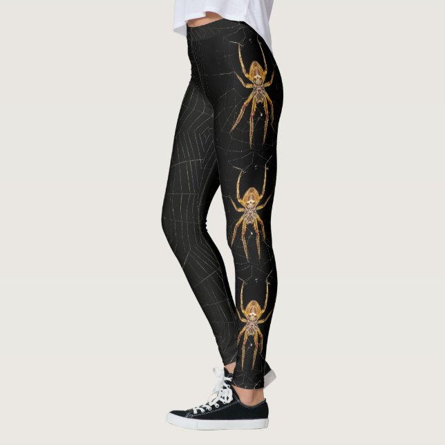 Legging Leggins assustadores de aranha (Esquerda)