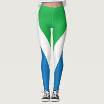 Leggins da bandeira do Vegan