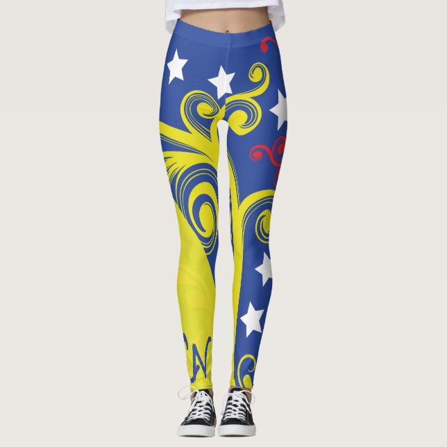 Legging Leggins I Love Venezuela (Frente)