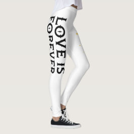 Legging Leggins tatuaje neo tradicional love is foreve