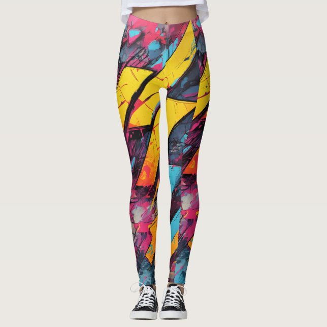 Legging Leguminosa multicor (Frente)