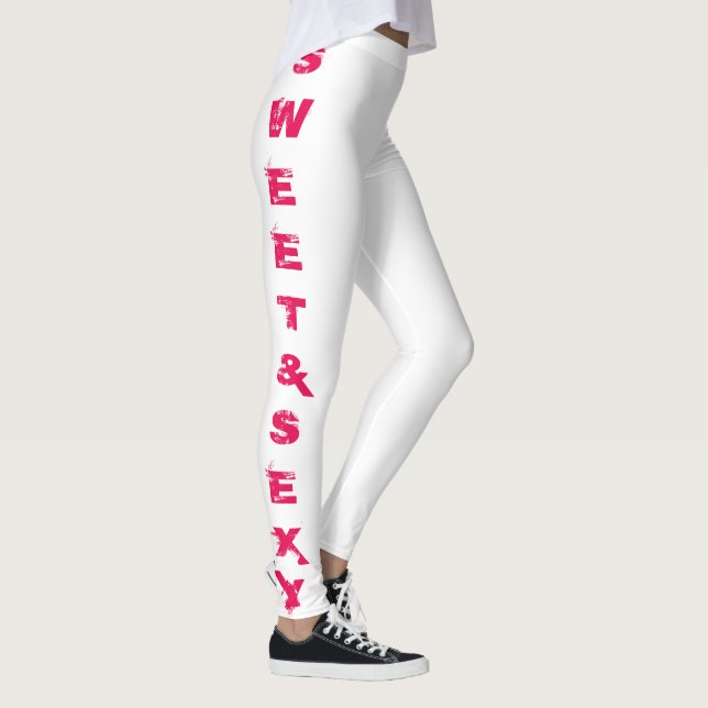 Legging Leguminosas Brancas Doce&Sexy (Direita)